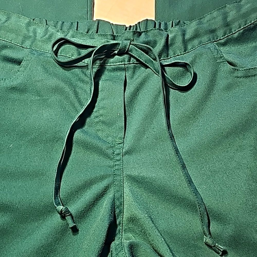 Grey's Anatomy forest green scrubs pants